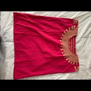 Mexican Embroidered Blouse